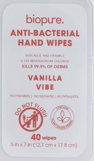 Antiseptic Wipe (Vanilla Vibe2)